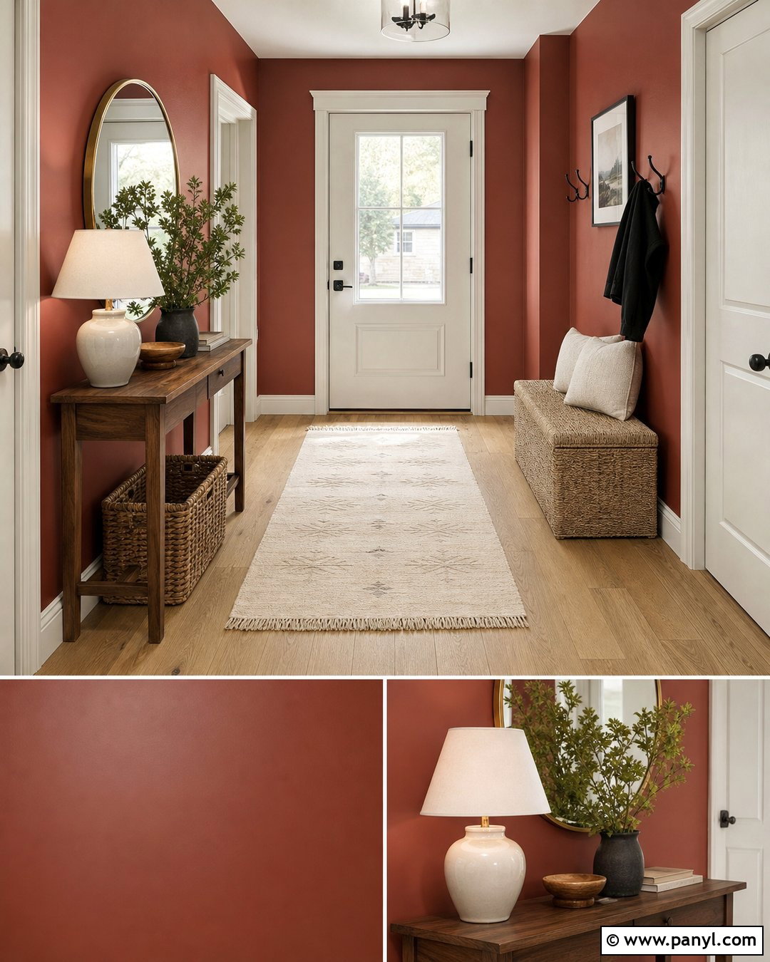 Clay Red Walls - 30 modern wall colors