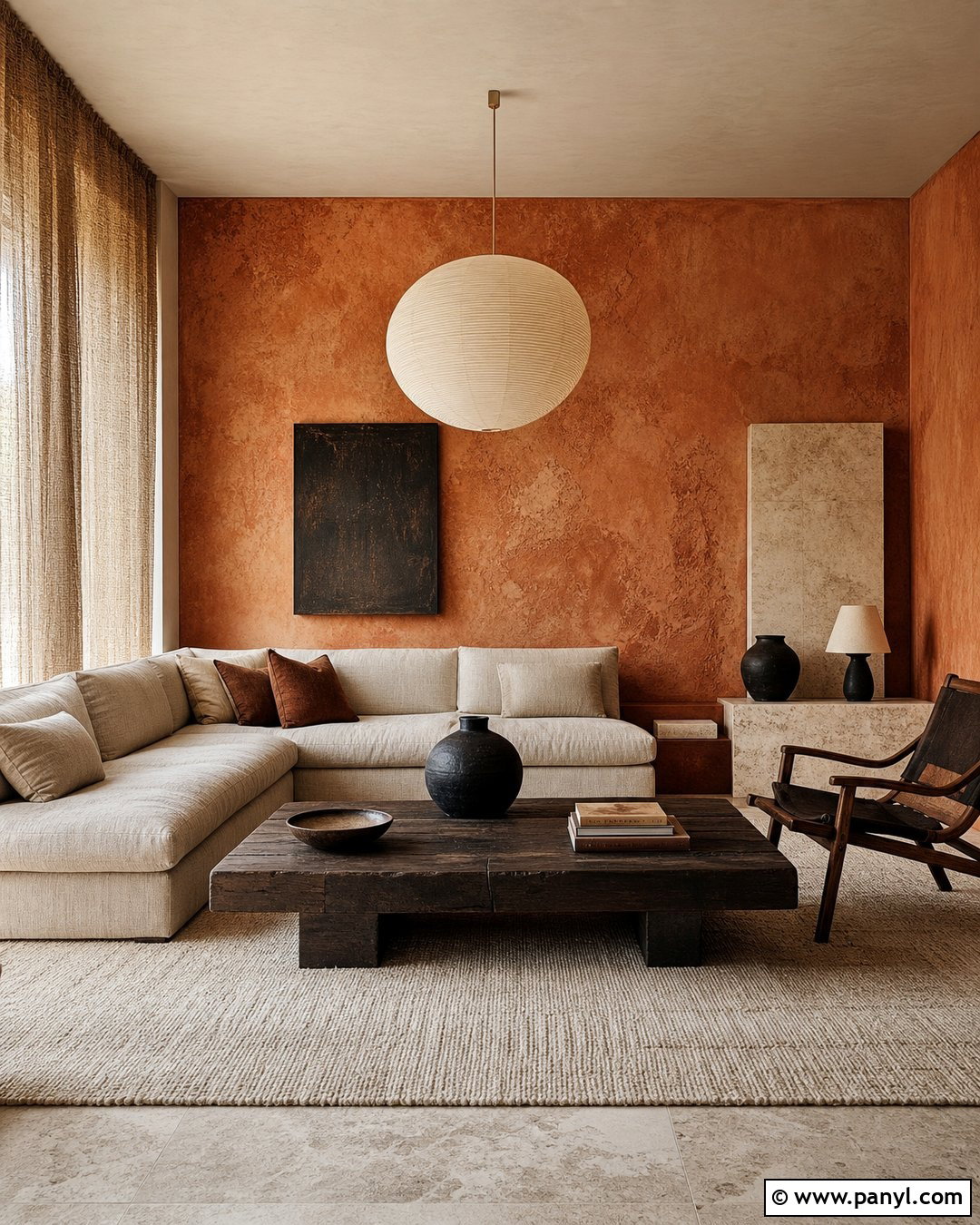 Clay Wabi Sabi Walls - 25 Wabi Sabi Wall Color Ideas