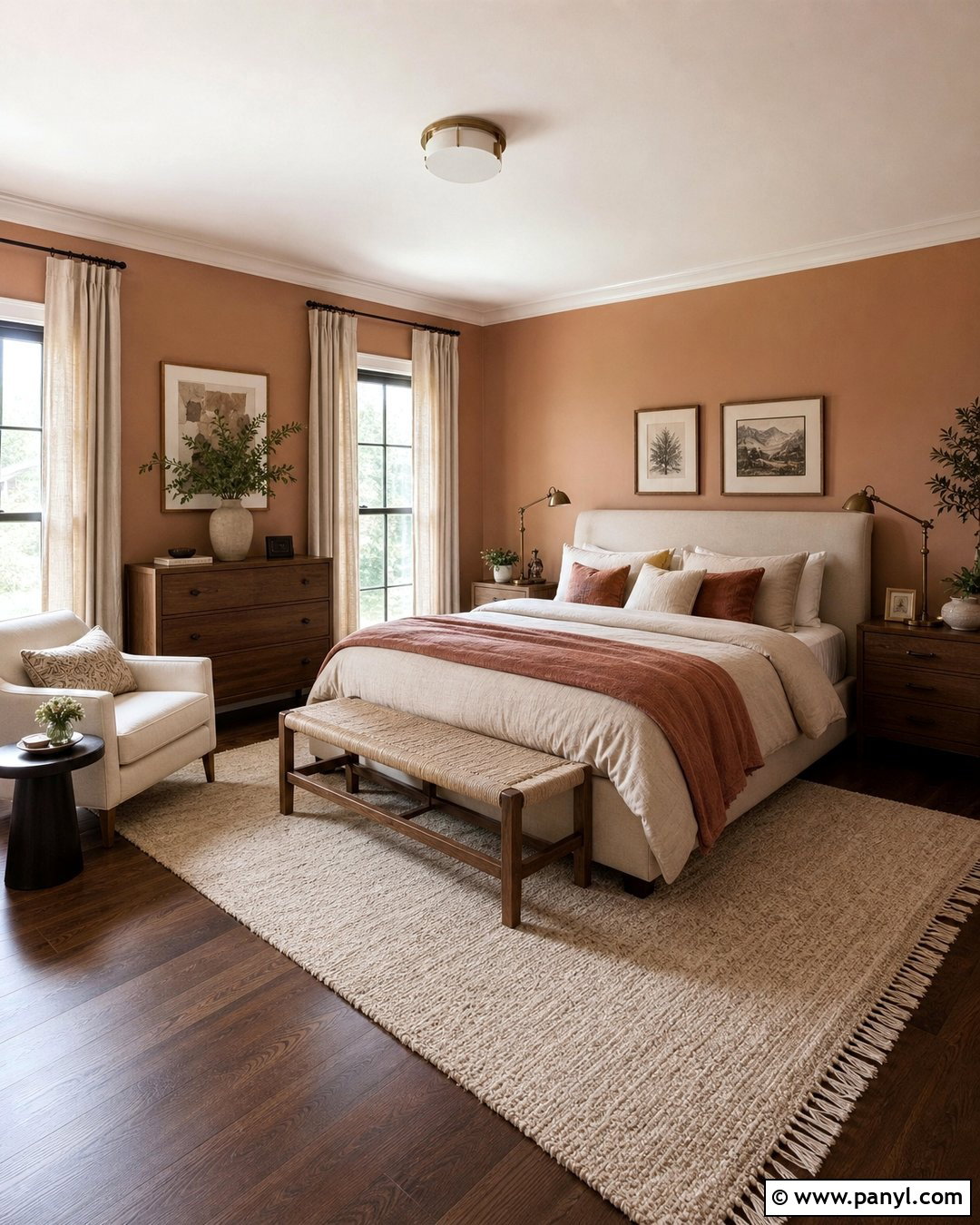 25 Wall Floor Color Combination Ideas for a Cohesive Home