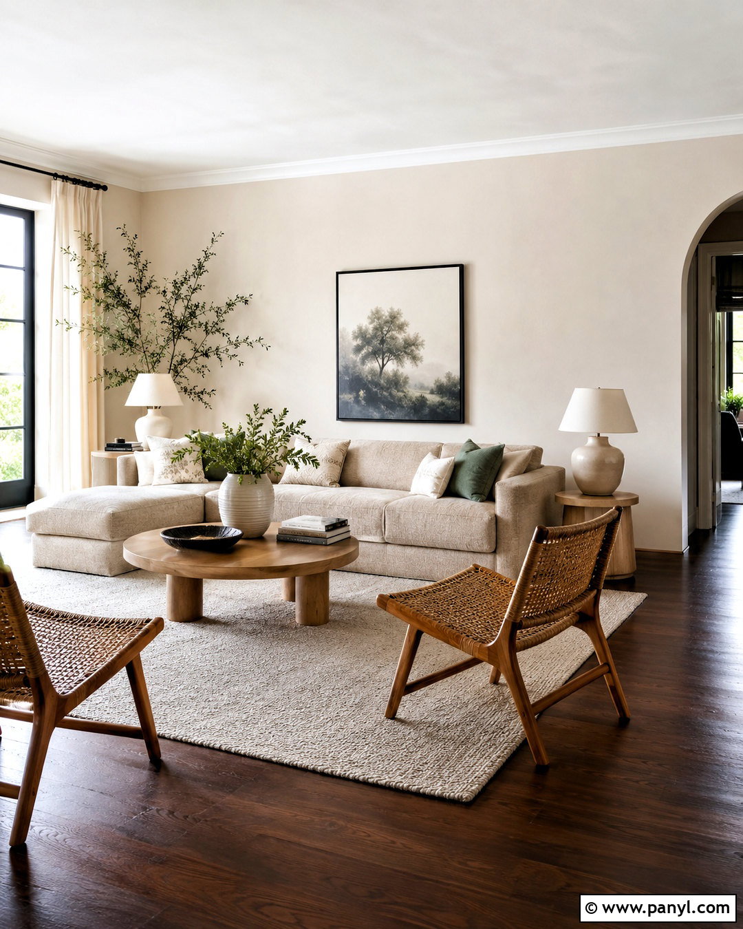Clay Walls With Dark Wood Floors - 35 wall colors for dark wood floors