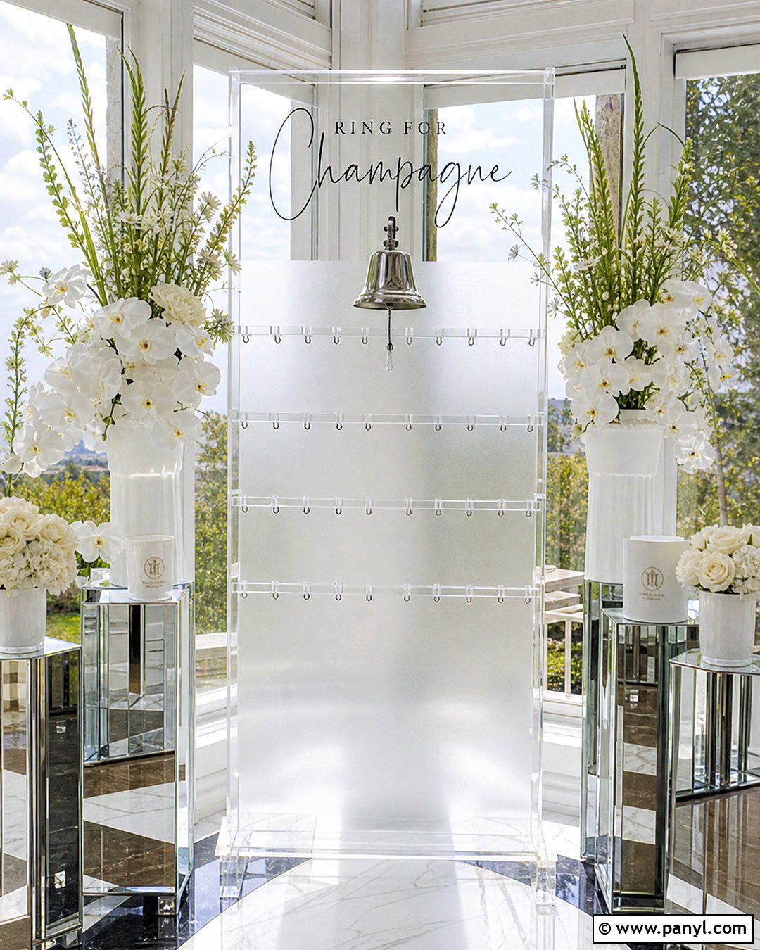 Clear Acrylic Ring For Champagne Wall - 20 ring for champagne wall ideas