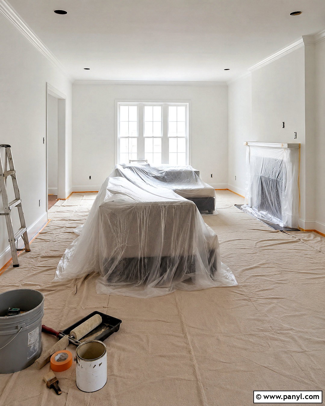 Clear The Room Before Painting - 20 painting walls tips