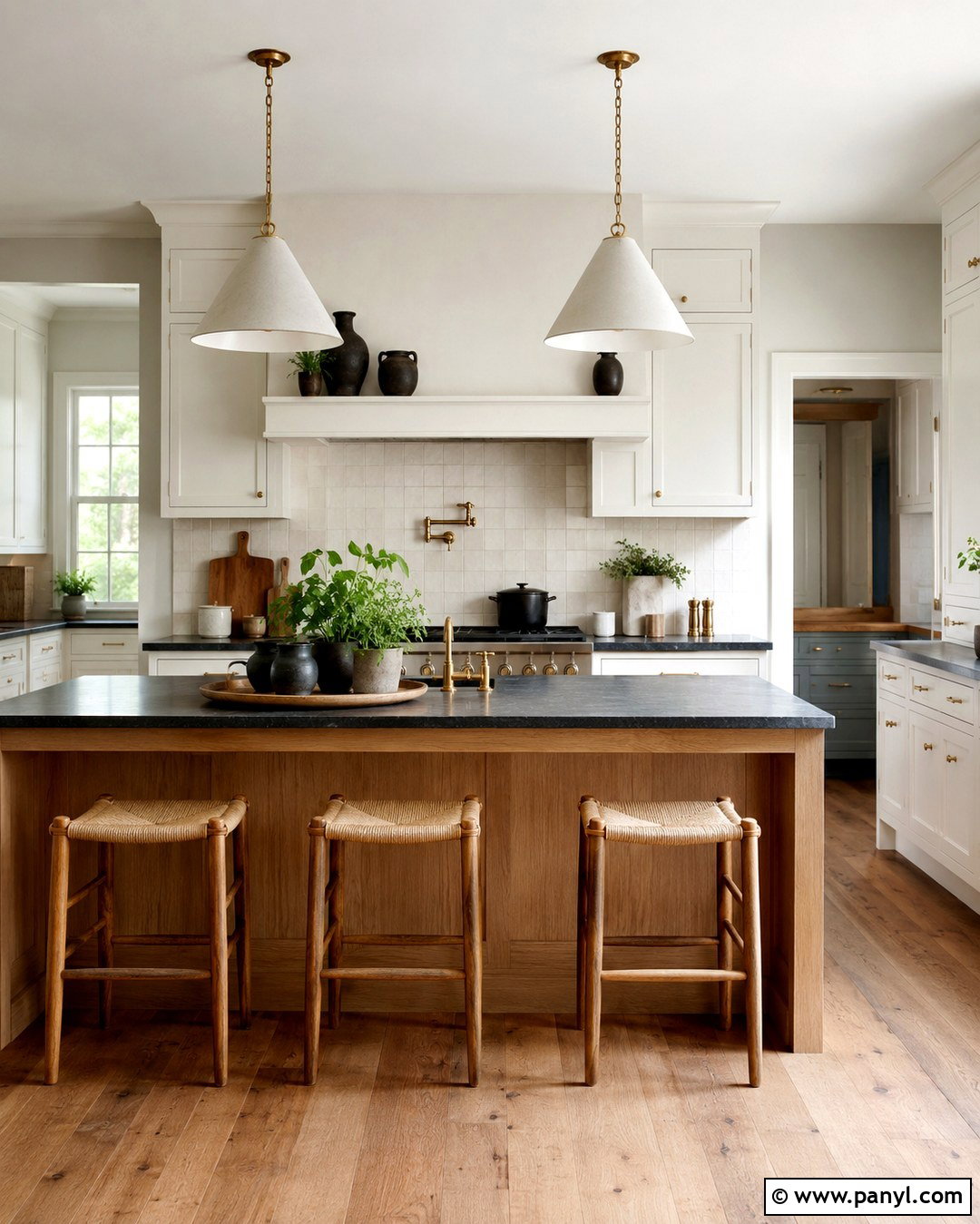 Cloud Cover Kitchen Walls - 20 Benjamin Moore White Walls