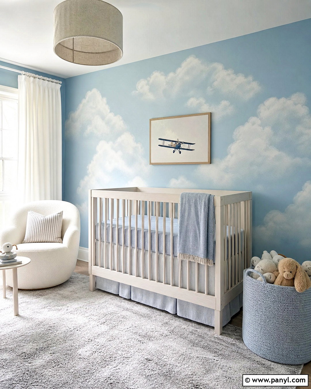 Cloud Spray Paint Wall - 20 spray paint wall ideas