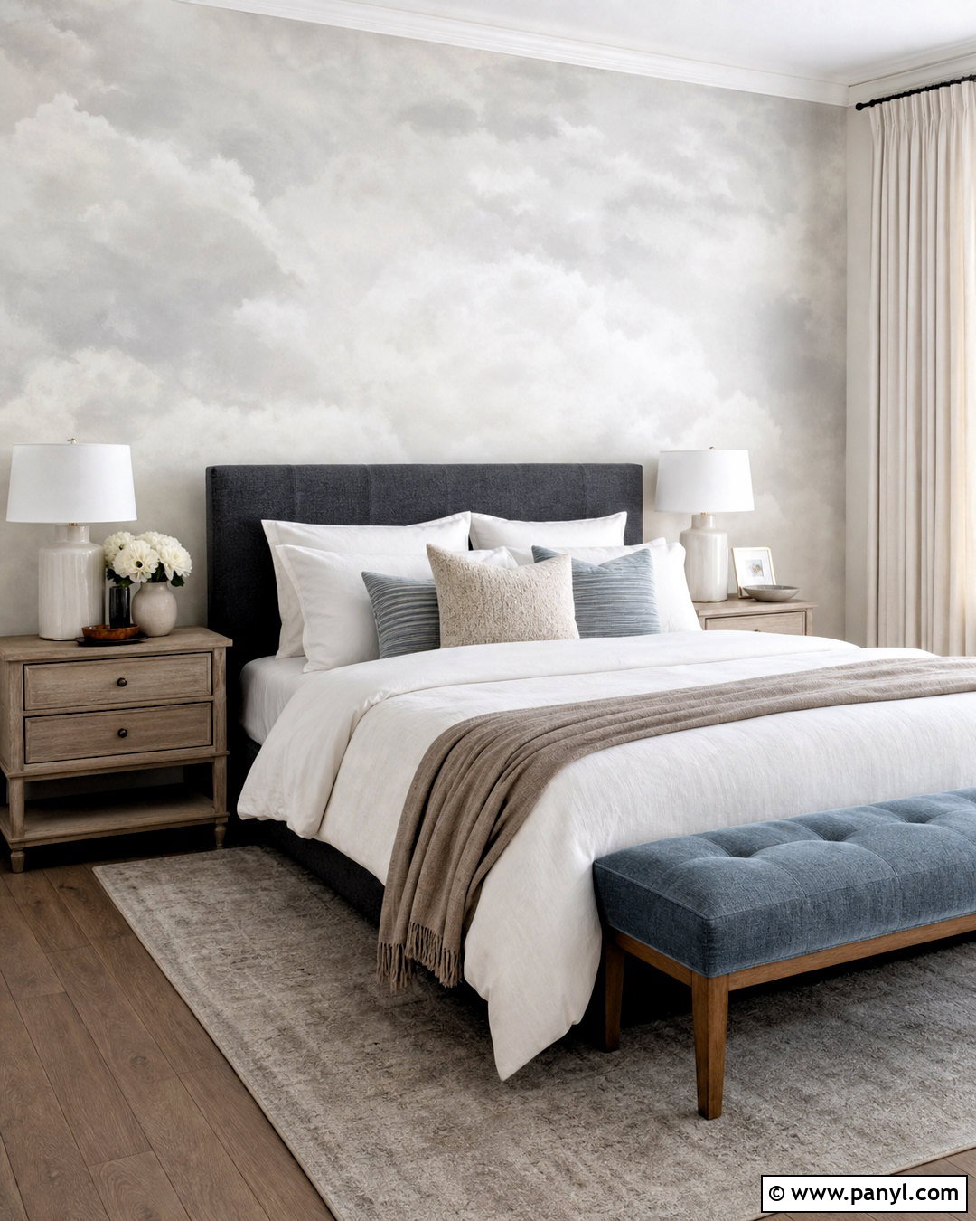 Cloud Texture Wall Paint - 20 wall paint designs