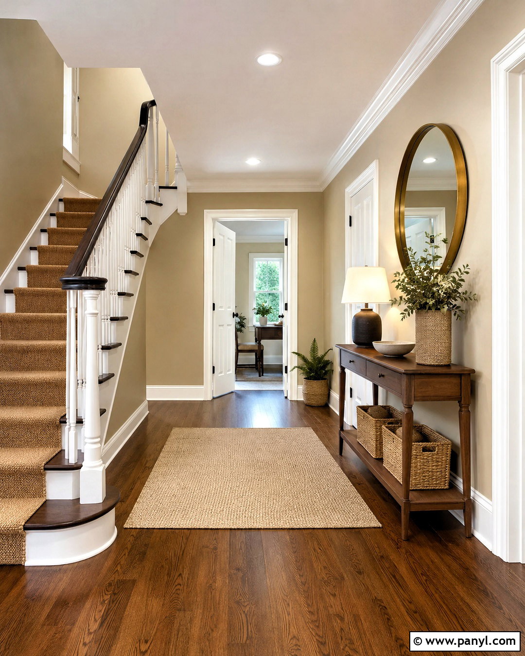 Cloud White Trim With Tan Walls - 20 best white trim paint color ideas