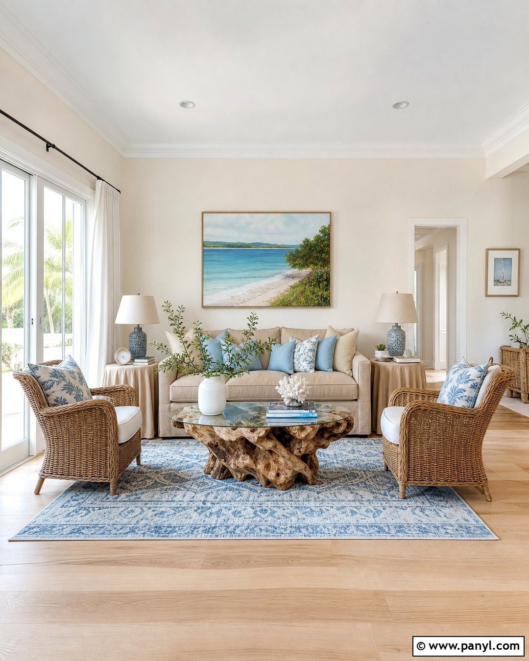 Coastal Alabaster Walls With White Trim - 35 Alabaster Walls With White Trim Ideas