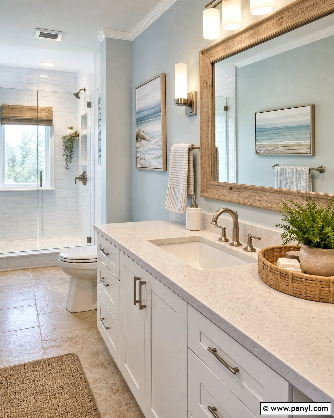 Coastal Bathroom Decor - 20 bathroom decor ideas