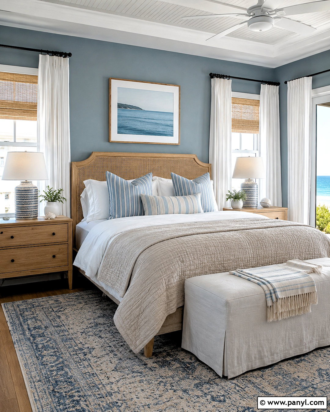 Coastal Beach House Bedroom - 20 coastal beach house interiors