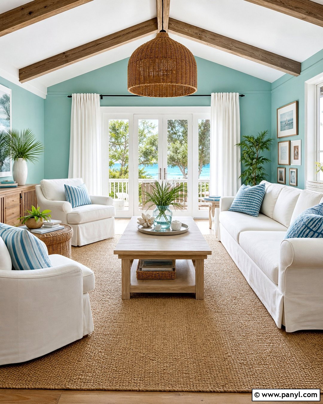 Coastal Blue Green Walls - 30 blue green walls