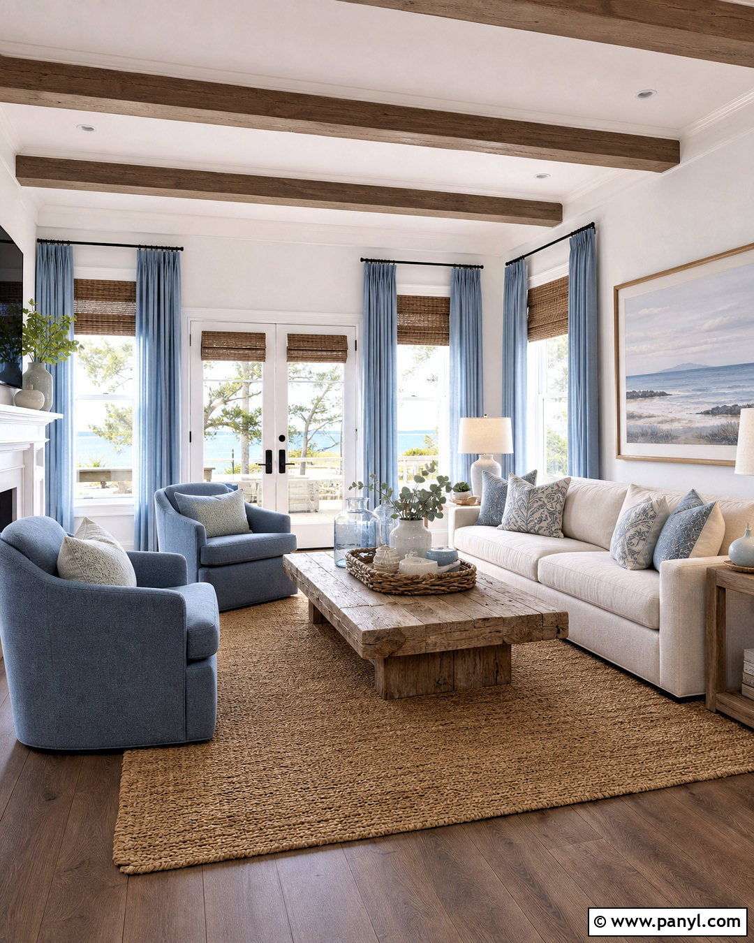 Coastal Blue RGB Color Palette - 20 rgb color palette ideas