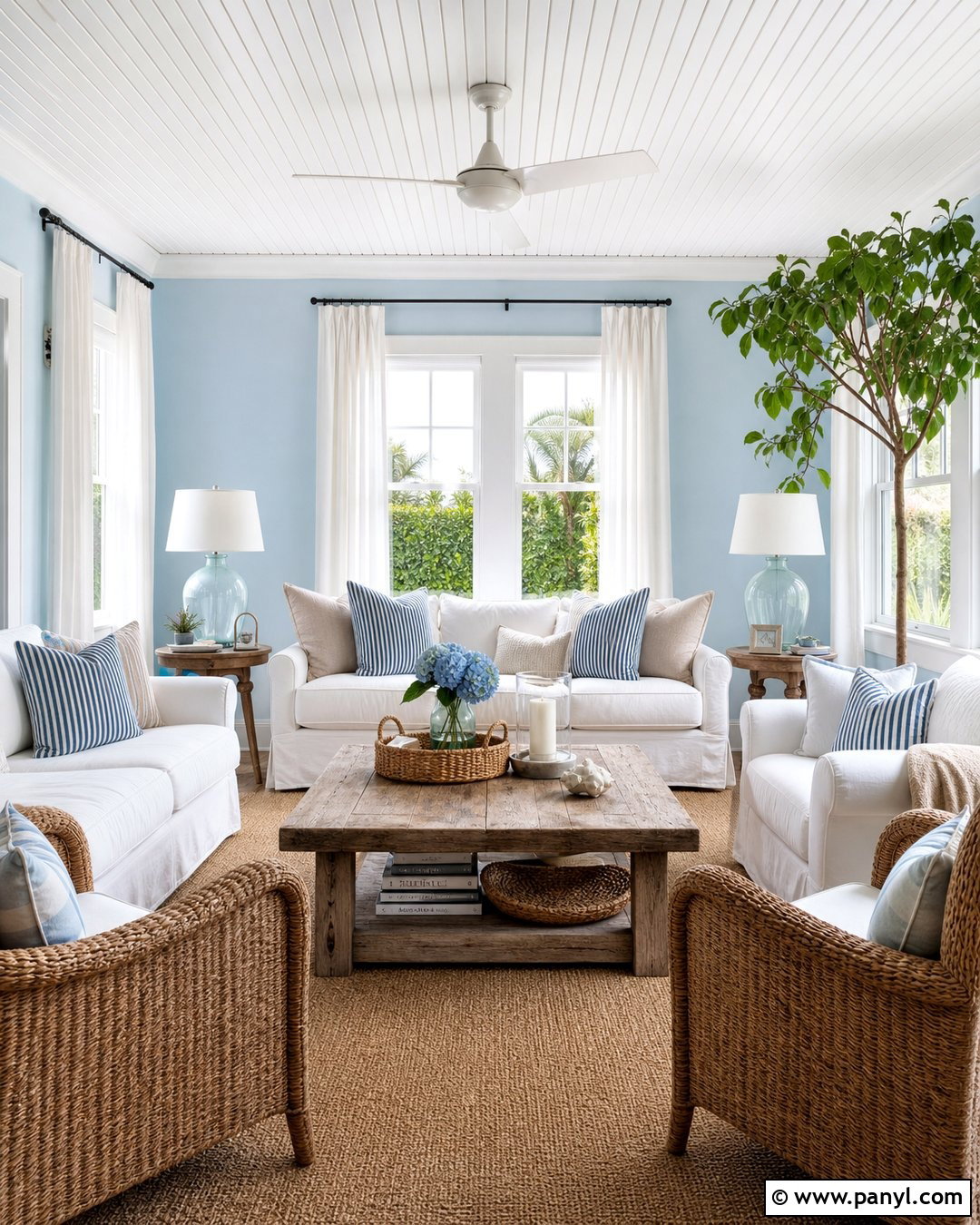 Coastal Blue Walls - 35 light wall colors