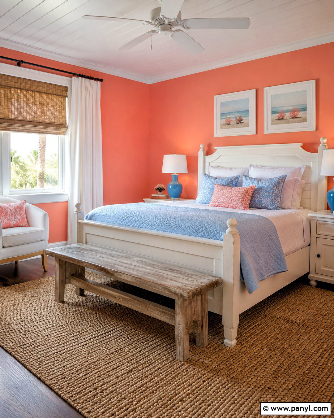 Coastal Coral Paint - 20 coral paint colors