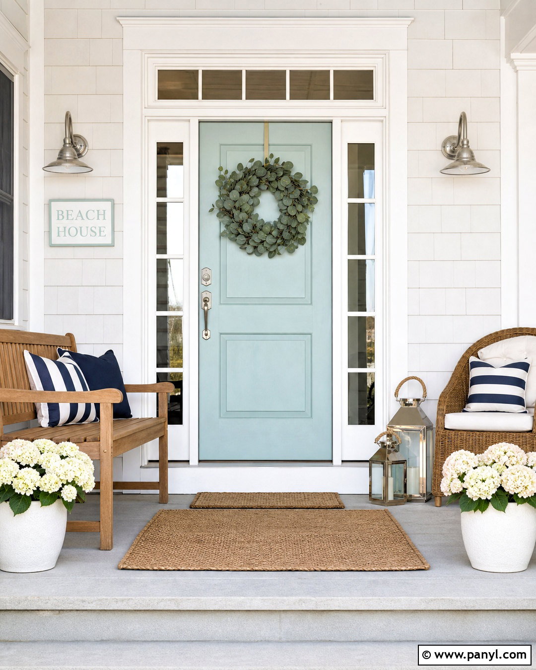 Coastal Front Porch Decor - 20 front porch decorating ideas