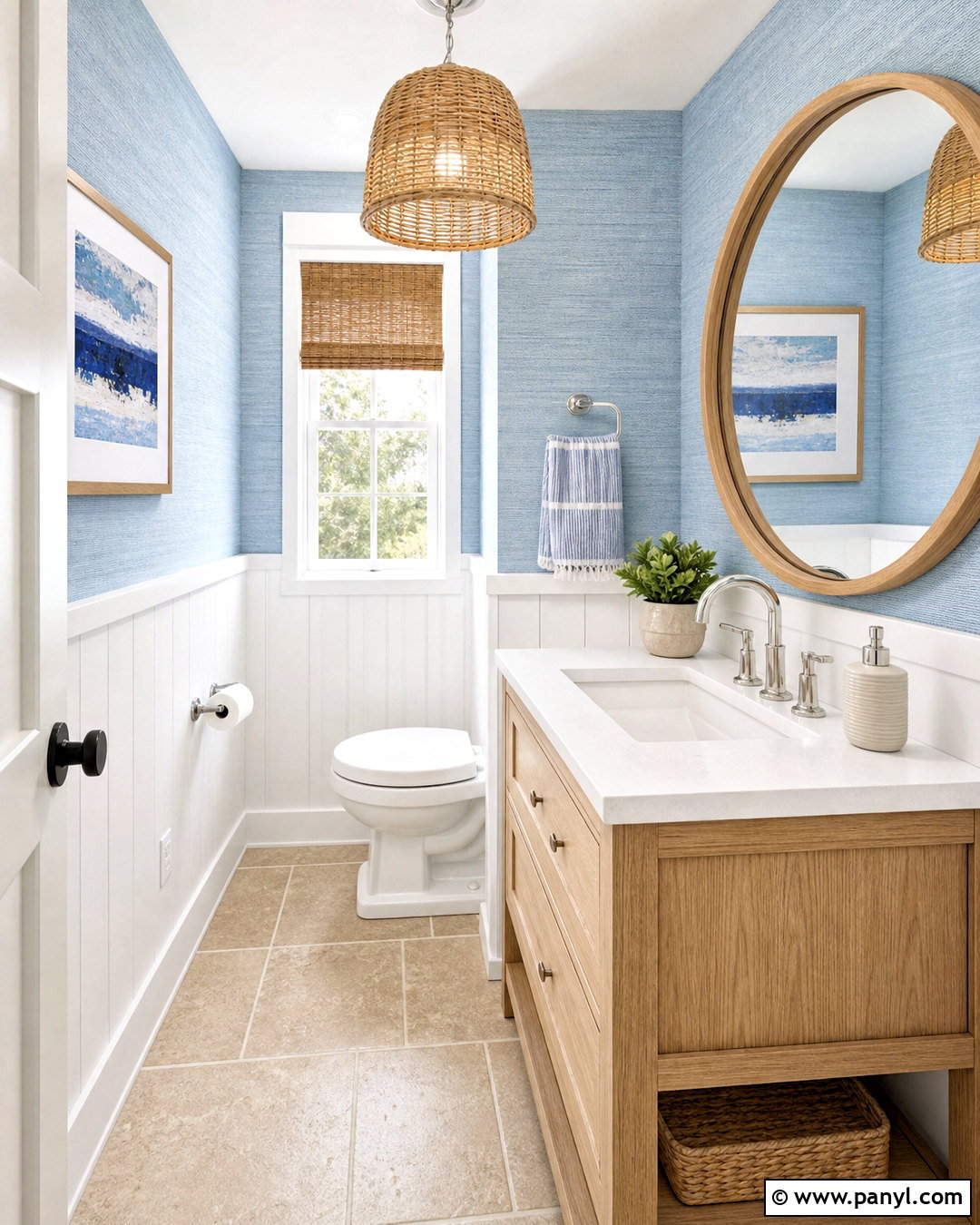 Coastal Half Bathroom - 20 half bathroom design ideas