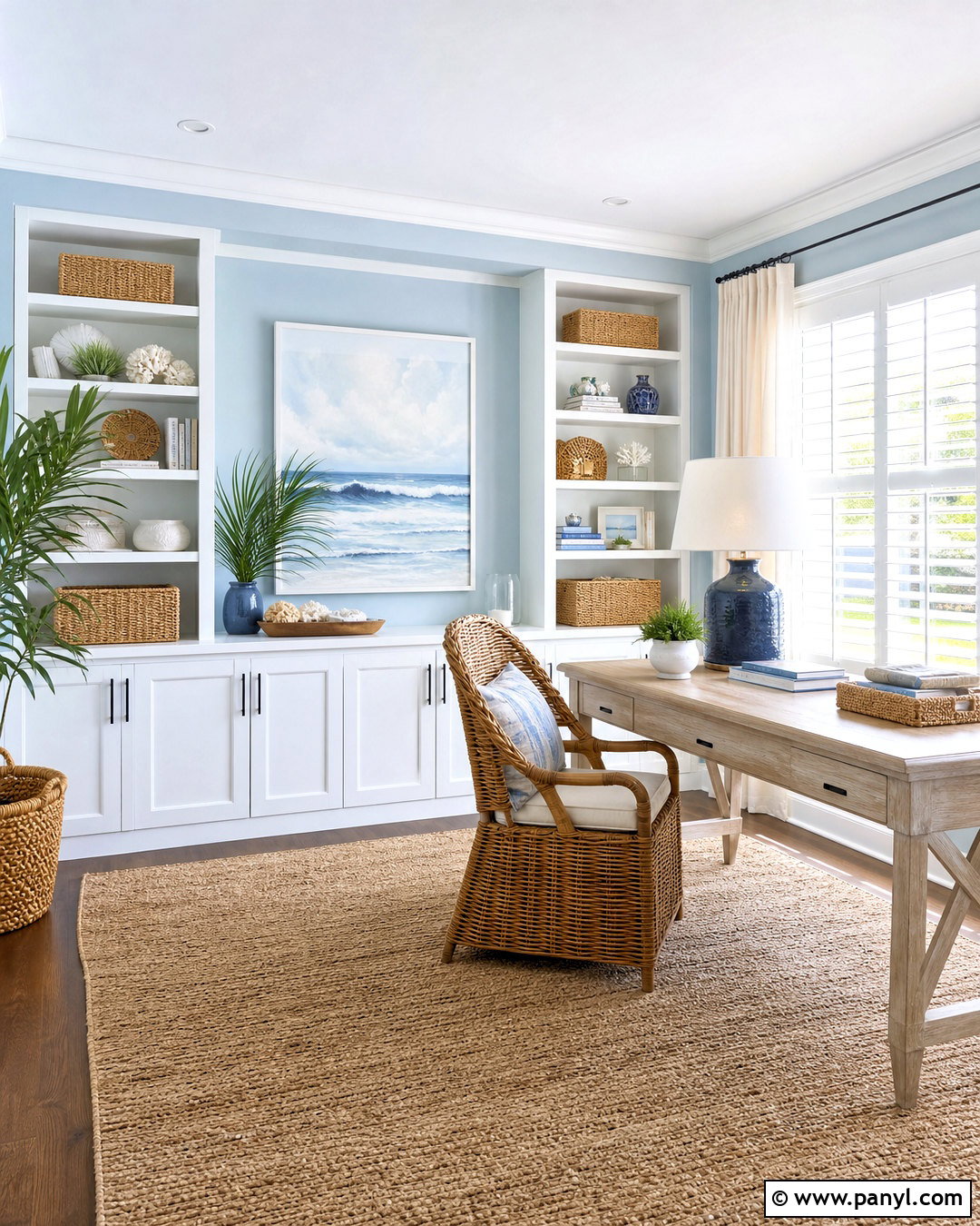 Coastal Light Blue Office Walls - 20 light blue office walls