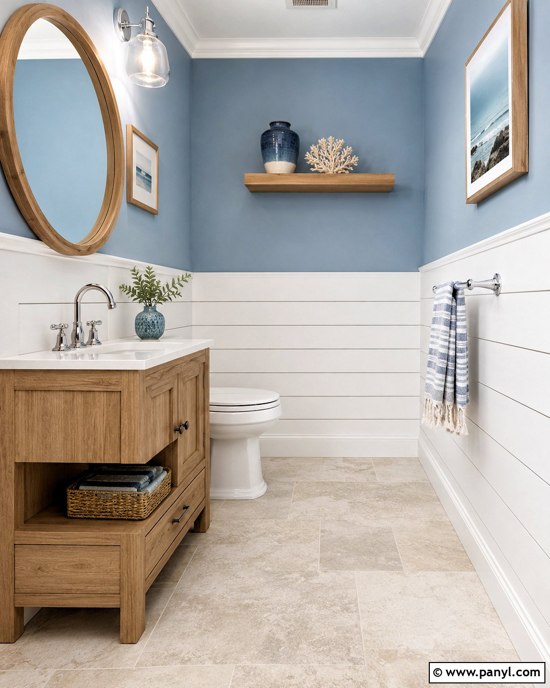 Coastal Little Toilet - 20 little toilet ideas