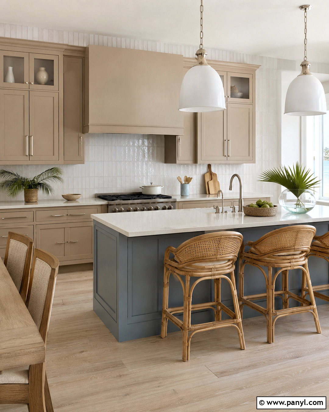 Coastal Mocha Kitchen - 20 mocha kitchen ideas
