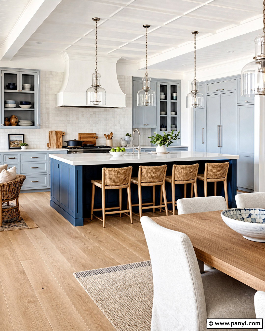 Coastal Open Kitchen - 20 open kitchen ideas