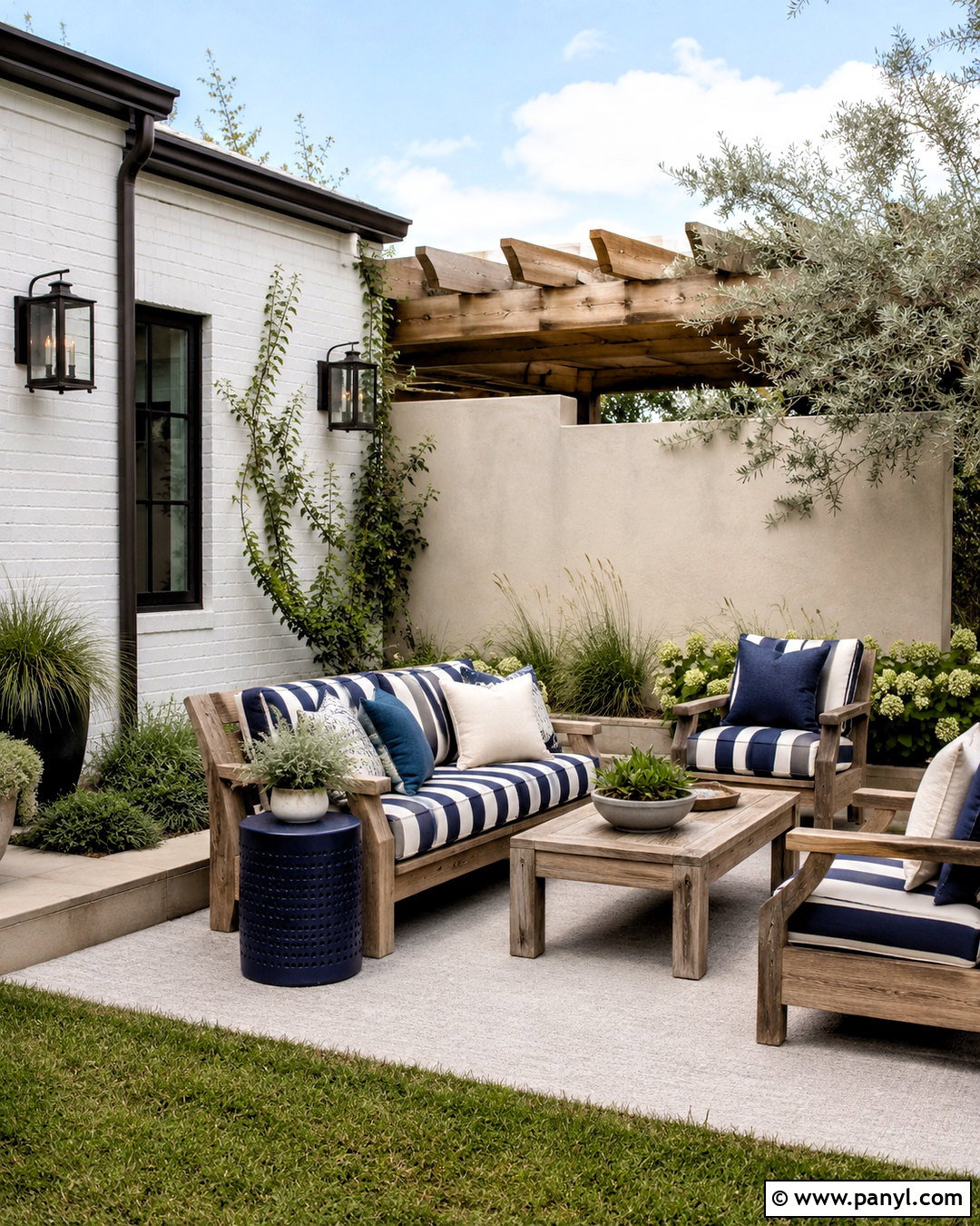 Coastal Outdoor Wall - 20 outdoor wall design ideas house ideas
