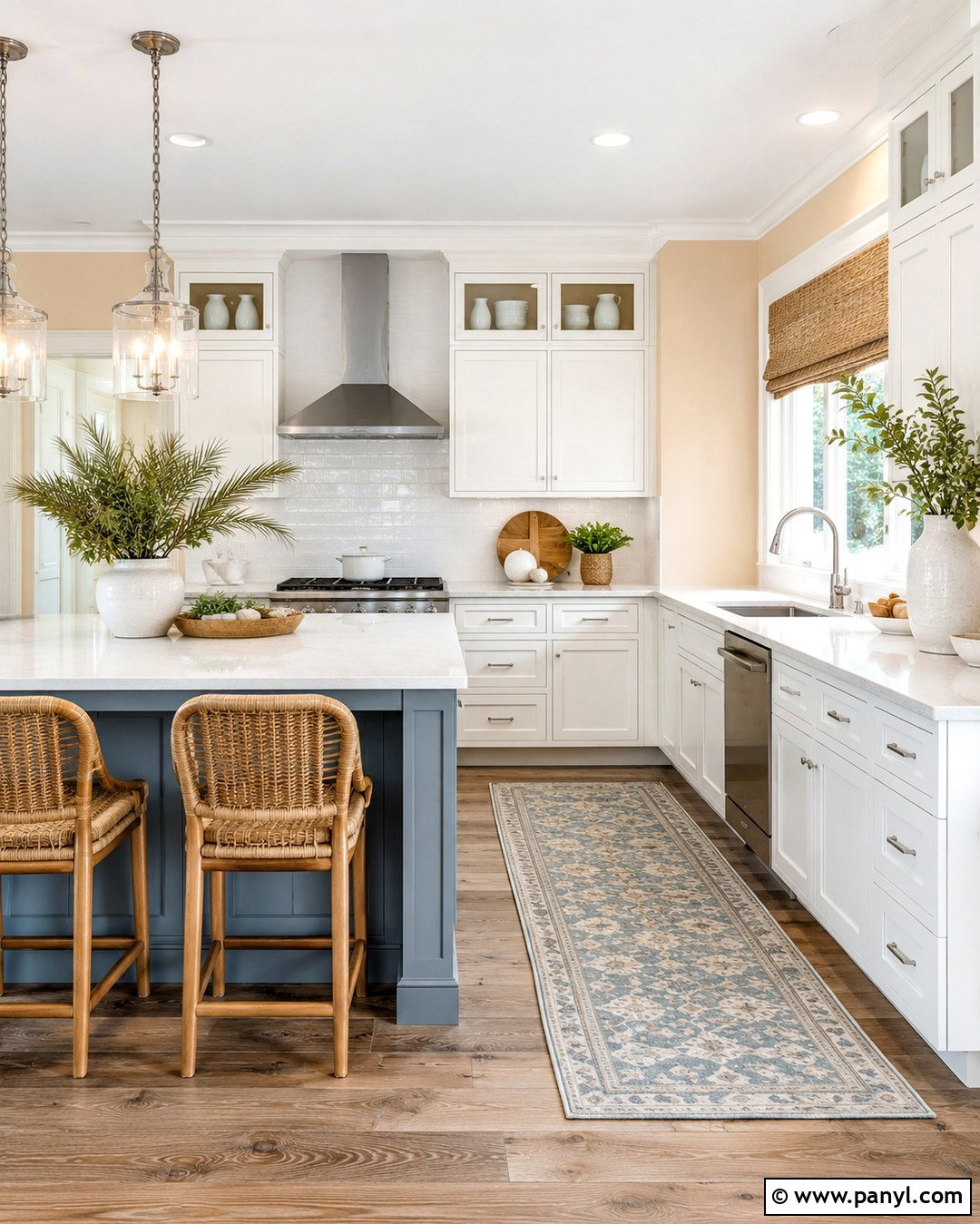 Coastal Pale Yellow Kitchen With White Cabinets - 20 Pale Yellow Kitchen Walls With White Cabinets