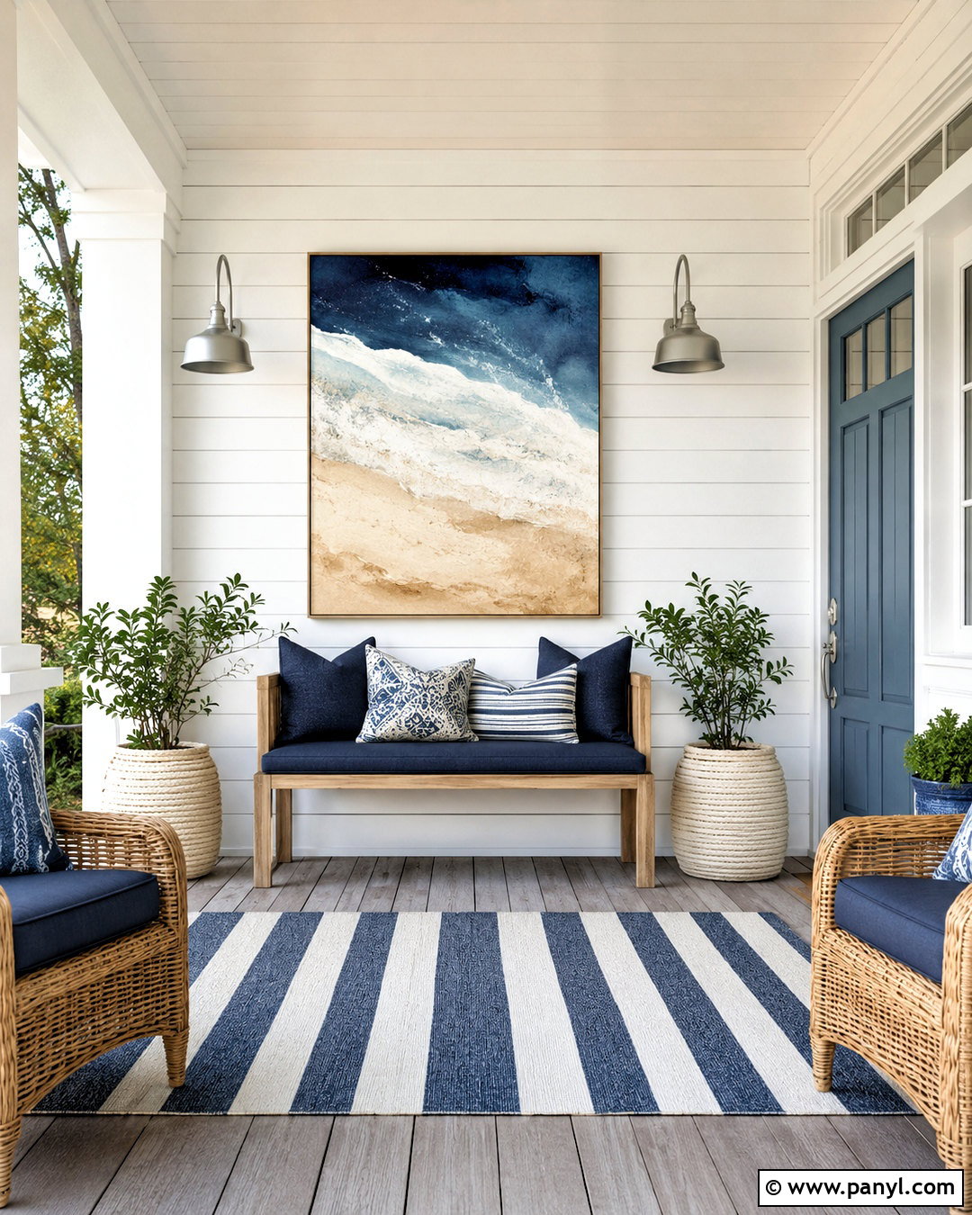 Coastal Porch Wall - 20 porch wall design ideas