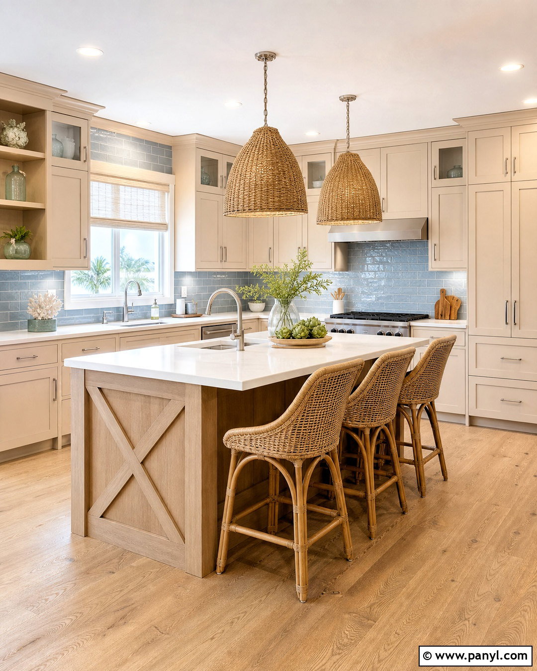 Coastal Sand Beige Kitchen - 20 sand beige kitchen ideas