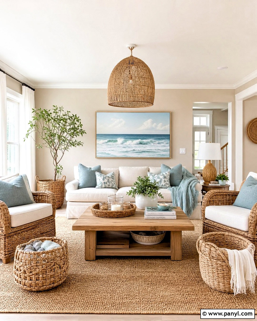 Coastal Taupe Walls Living Room - 20 taupe walls living room ideas