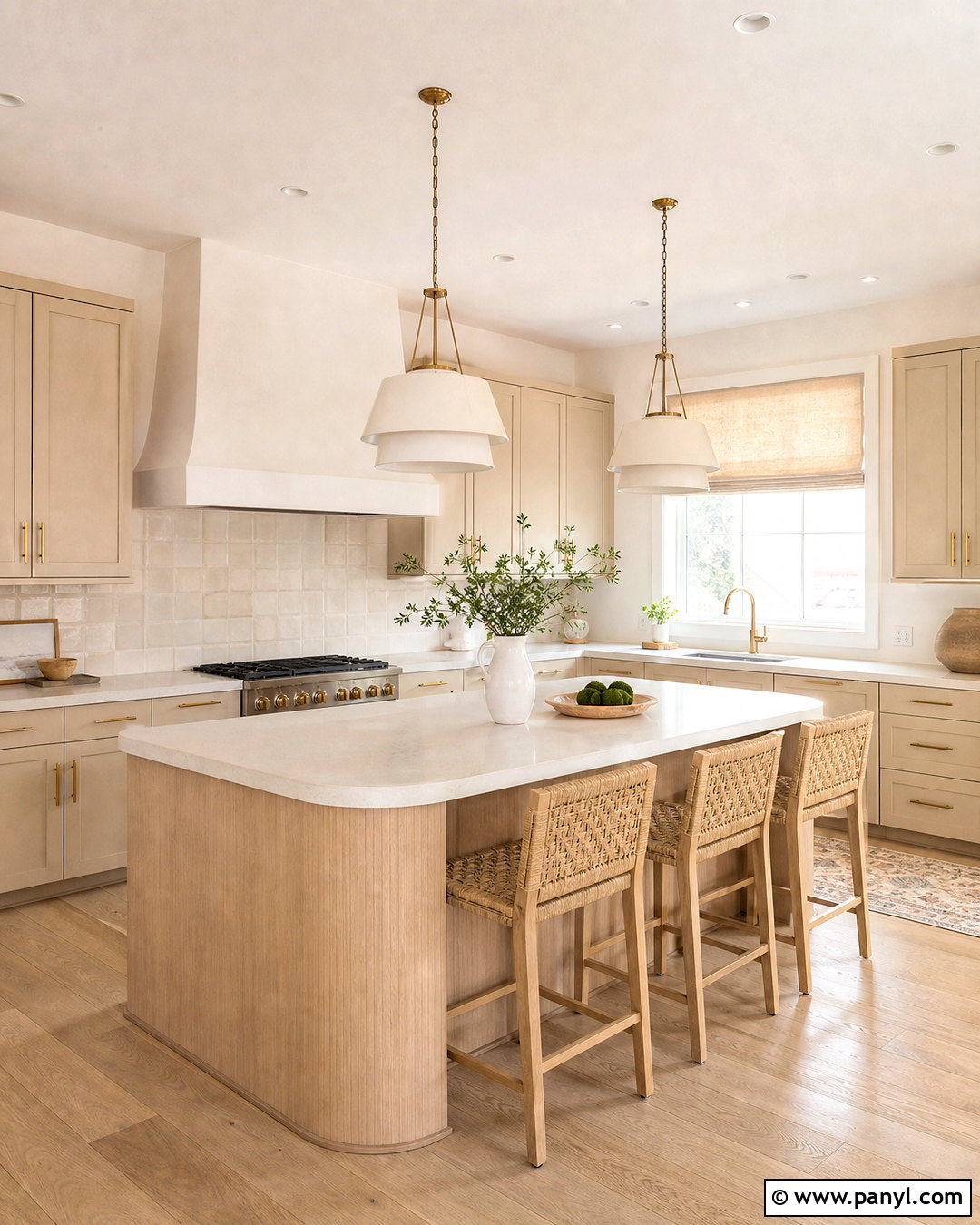 Coastal Warm Neutral Kitchen - 20 warm neutral kitchen ideas