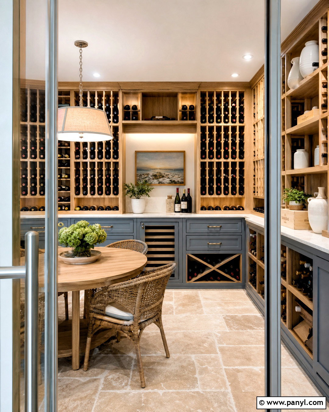 Coastal Wine Cellar - 20 wine cellar home design ideas