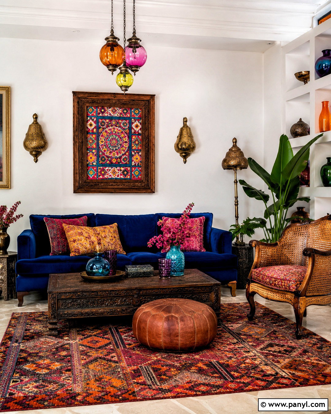 Cobalt And Fuchsia Boho Color Palette - 20 boho colour palette ideas