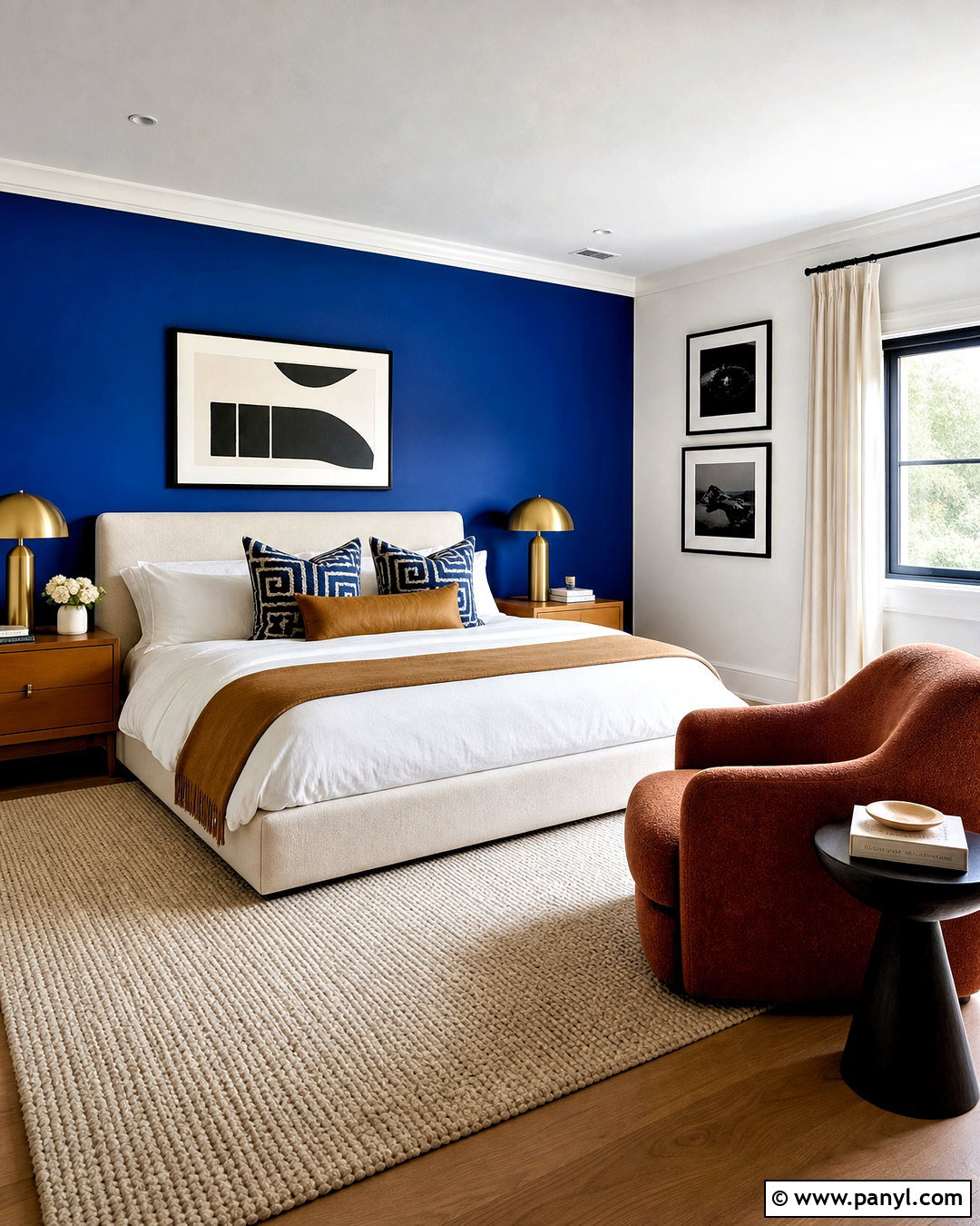 Cobalt Blue Bedroom - 20 blue paint colors for bedroom ideas
