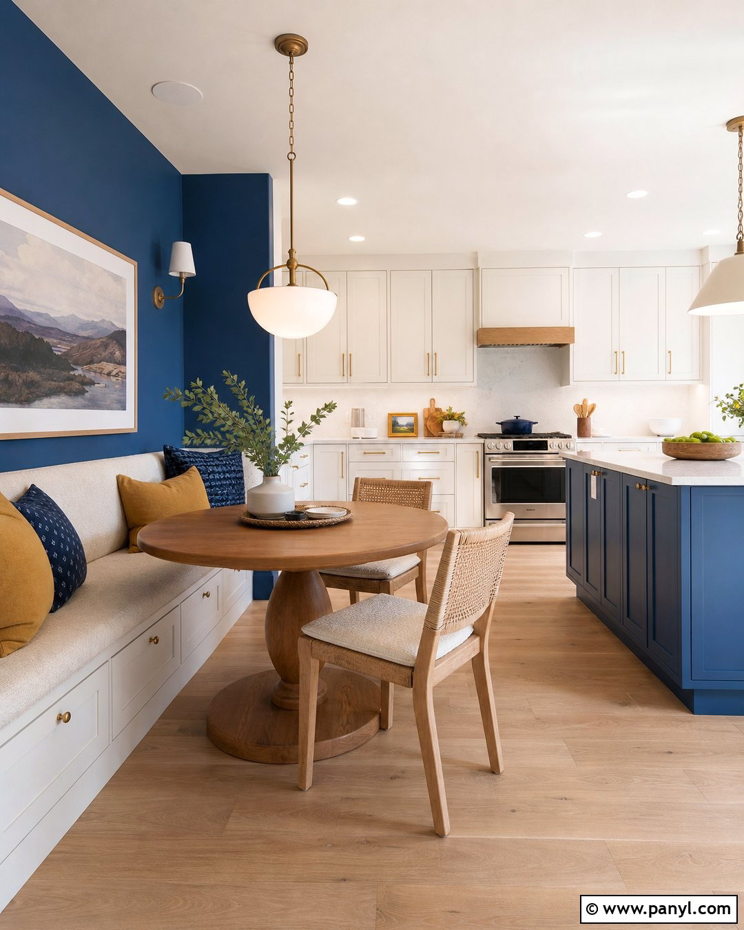 Cobalt Blue Kitchen Breakfast Nook - 20 cobalt blue kitchen walls