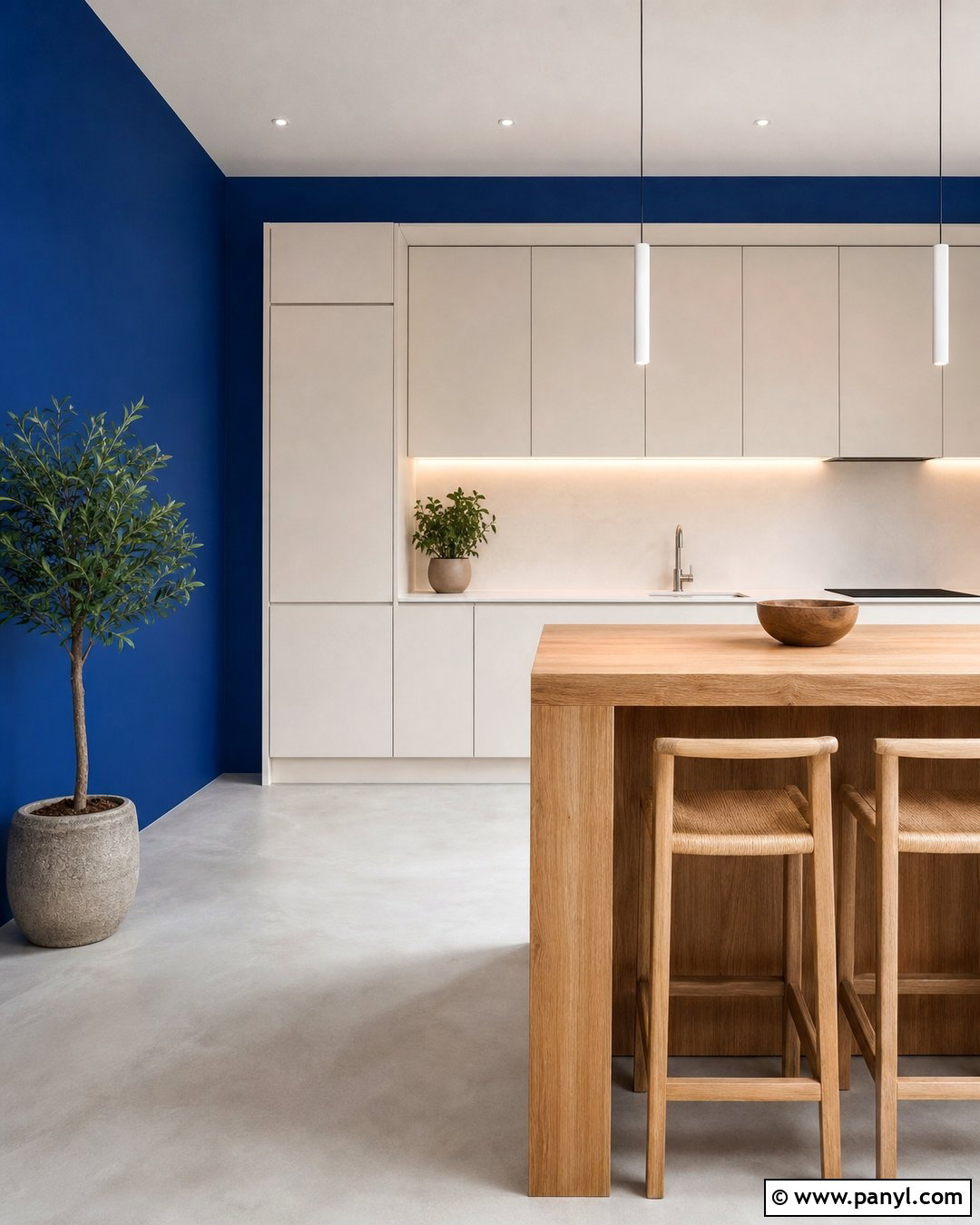 Cobalt Blue Minimalist Kitchen Walls - 20 cobalt blue kitchen walls