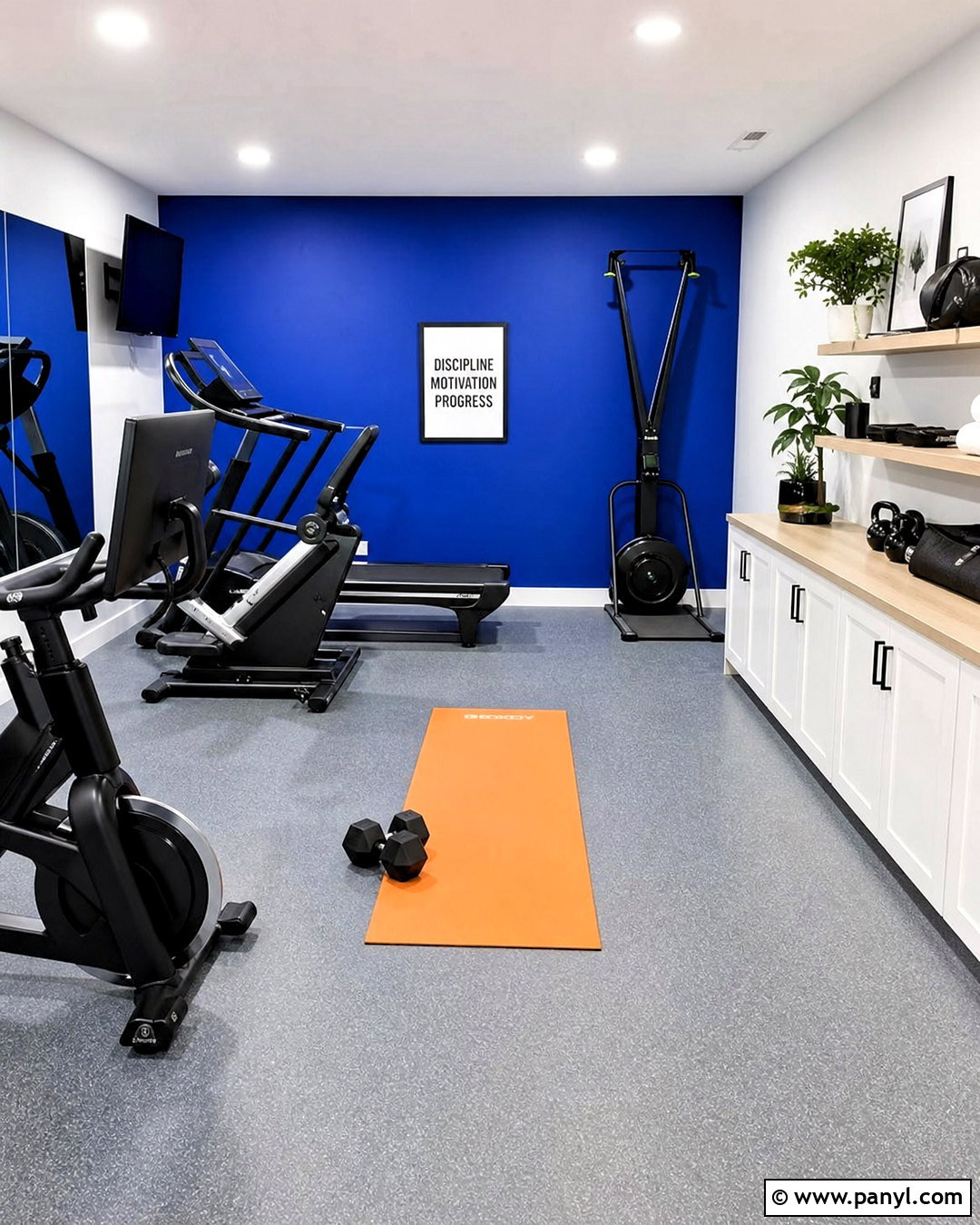 Cobalt Blue Workout Room Paint - 20 workout room paint colors