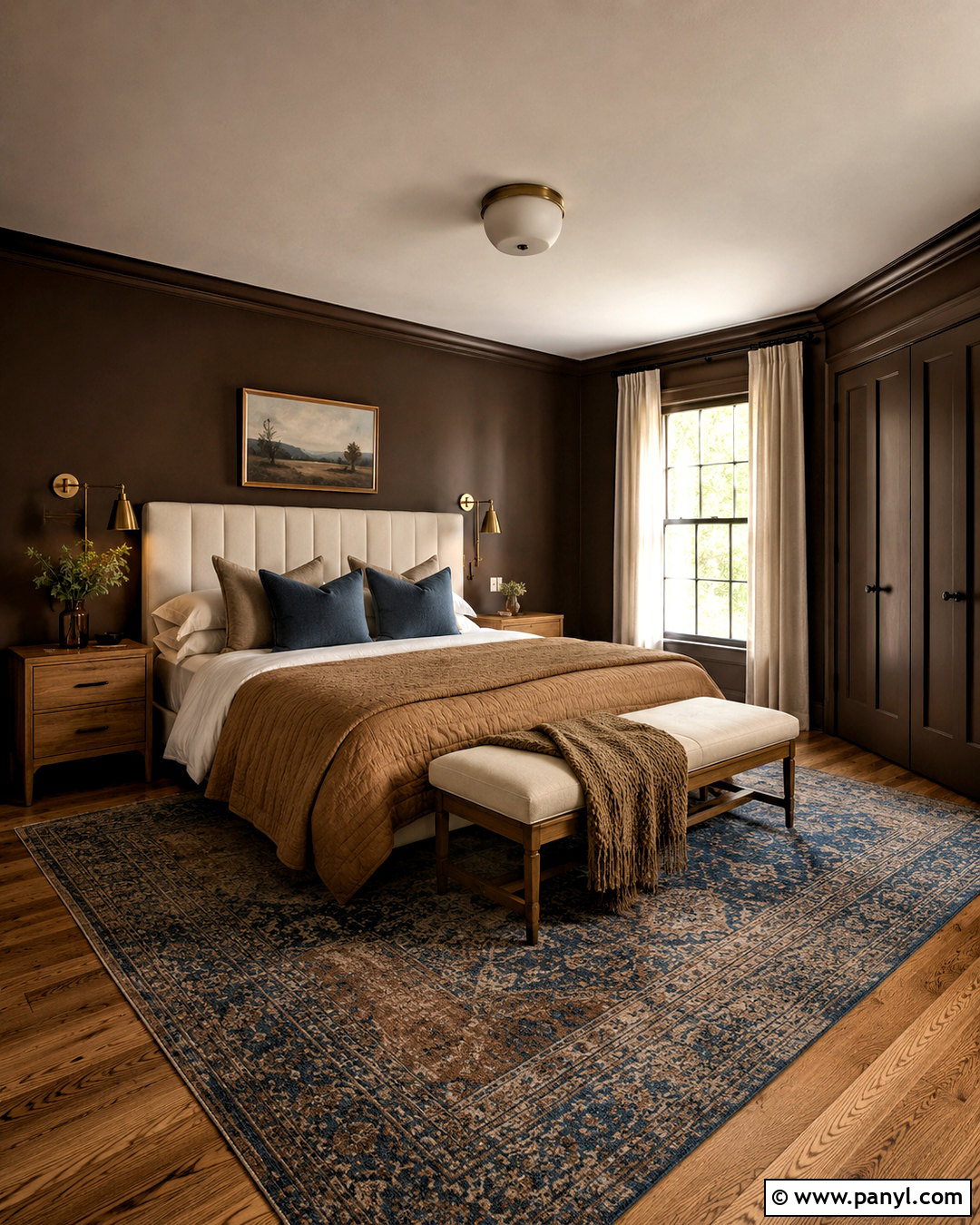 Cocoa Bedroom Walls And Trim - 35 trim and walls same color ideas