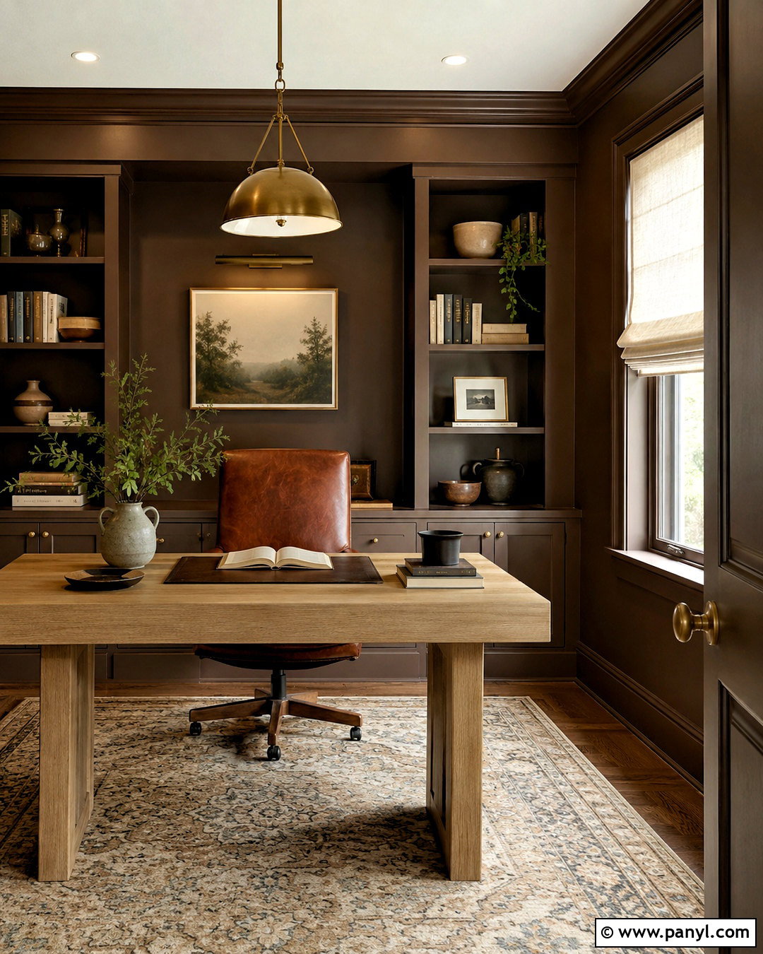 Cocoa Brown Paint - 20 dark brown paint colors