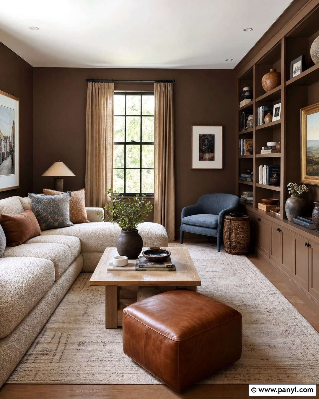 Cocoa Brown Wall Color - 35 Cozy Wall Colors