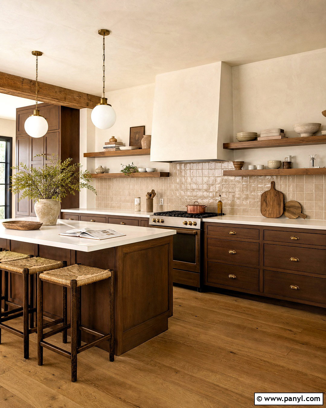 Coffee Brown And Clay Kitchen - 20 brown color palette ideas