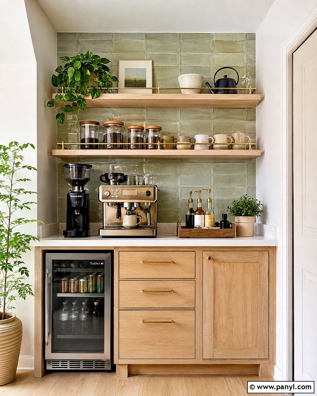 Coffee Station With Mini Fridge - 20 coffee station ideas