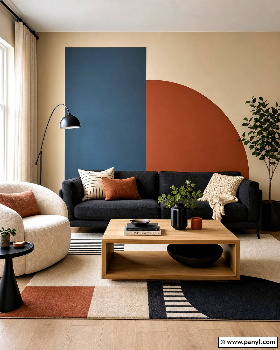 Color Block Living Room Focal Wall - 20 focal wall ideas living room ideas