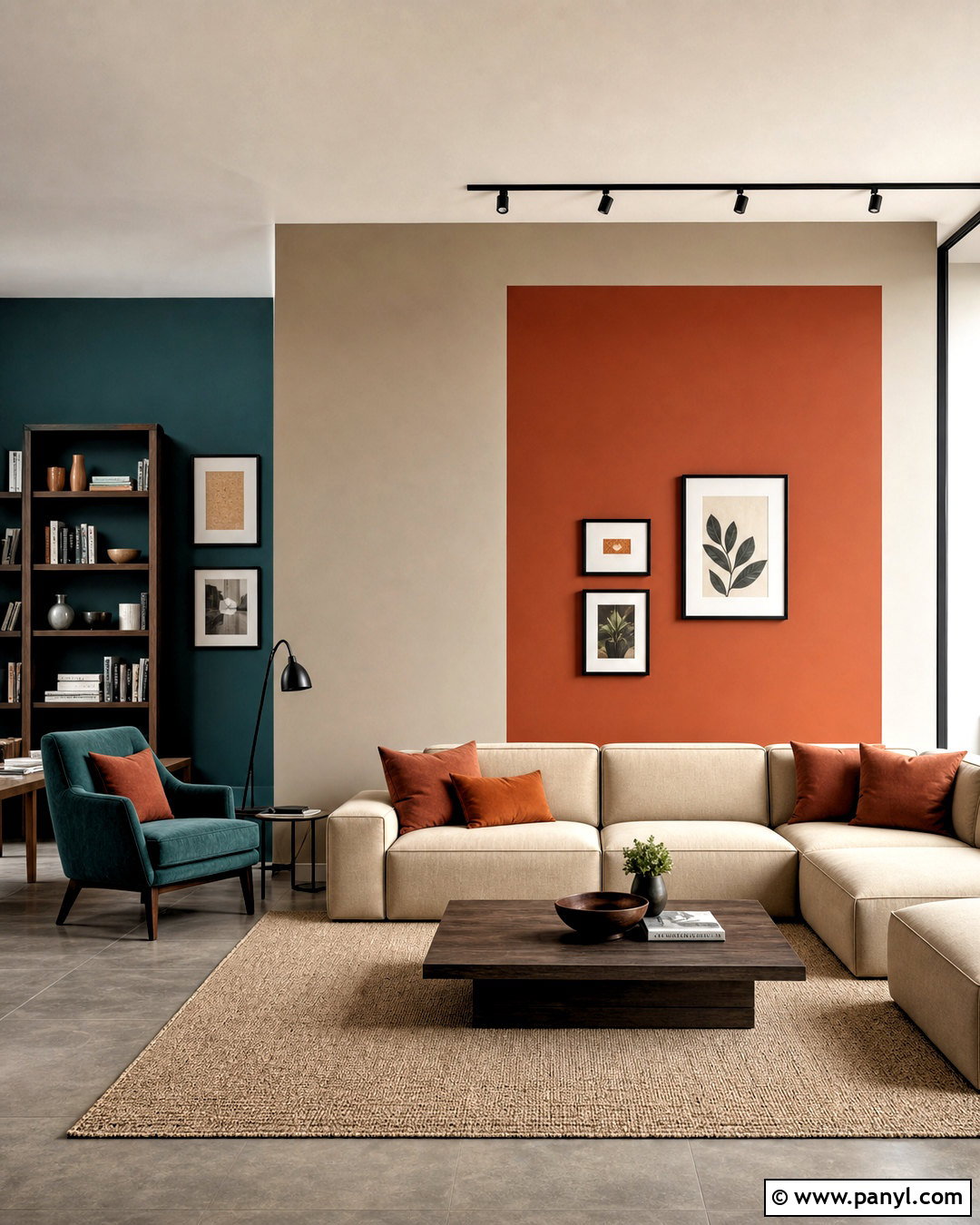 Color Block Wall Paint Pattern - 20 wall paint patterns living room ideas