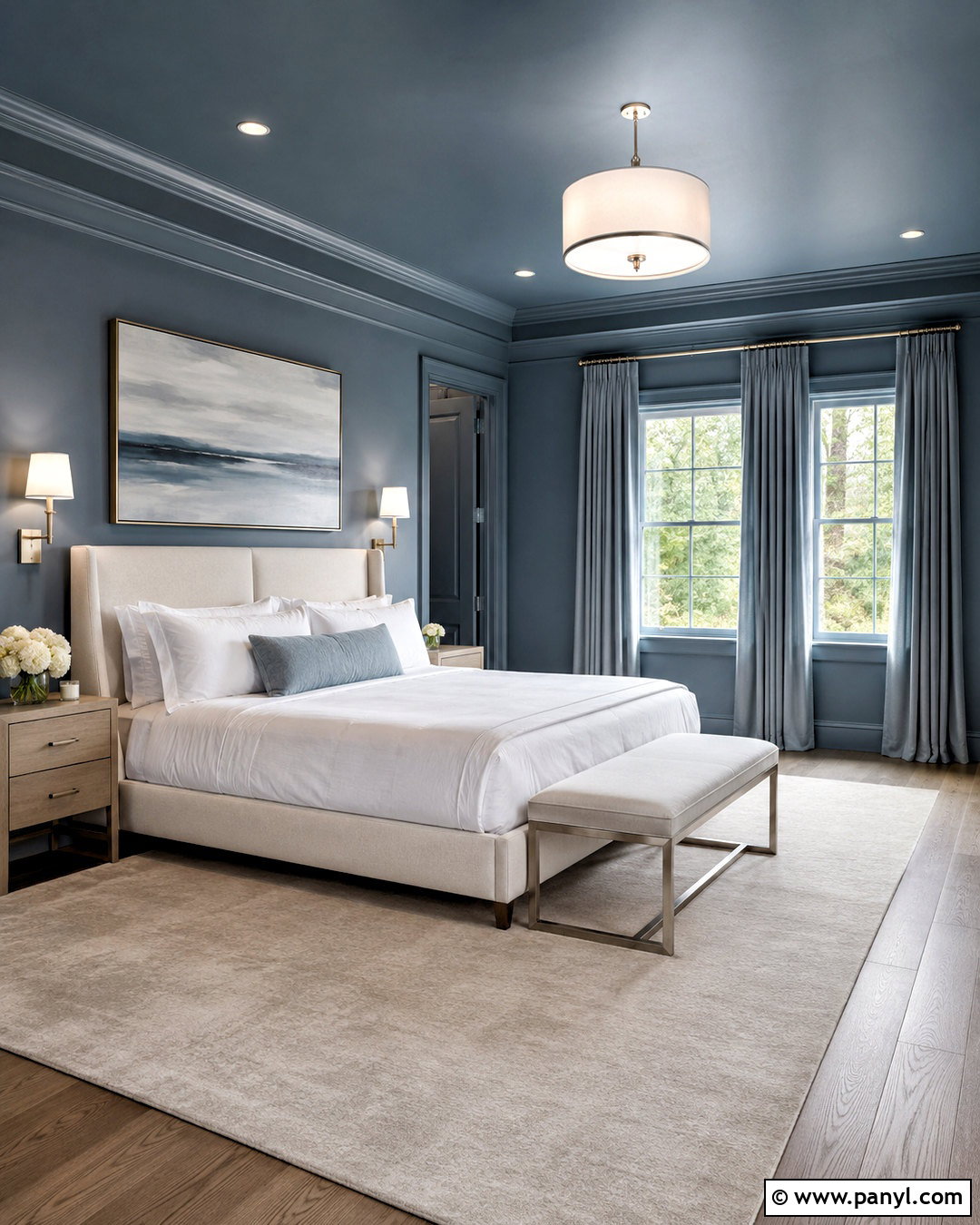 Color Drenched Baseboards And Trim - 20 modern baseboards and trim ideas