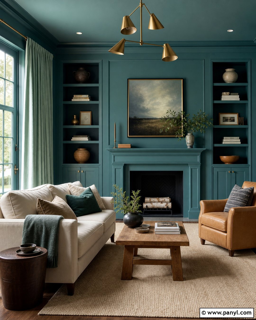 30 Blue Green Walls Ideas for Serene, Nature-Inspired Rooms