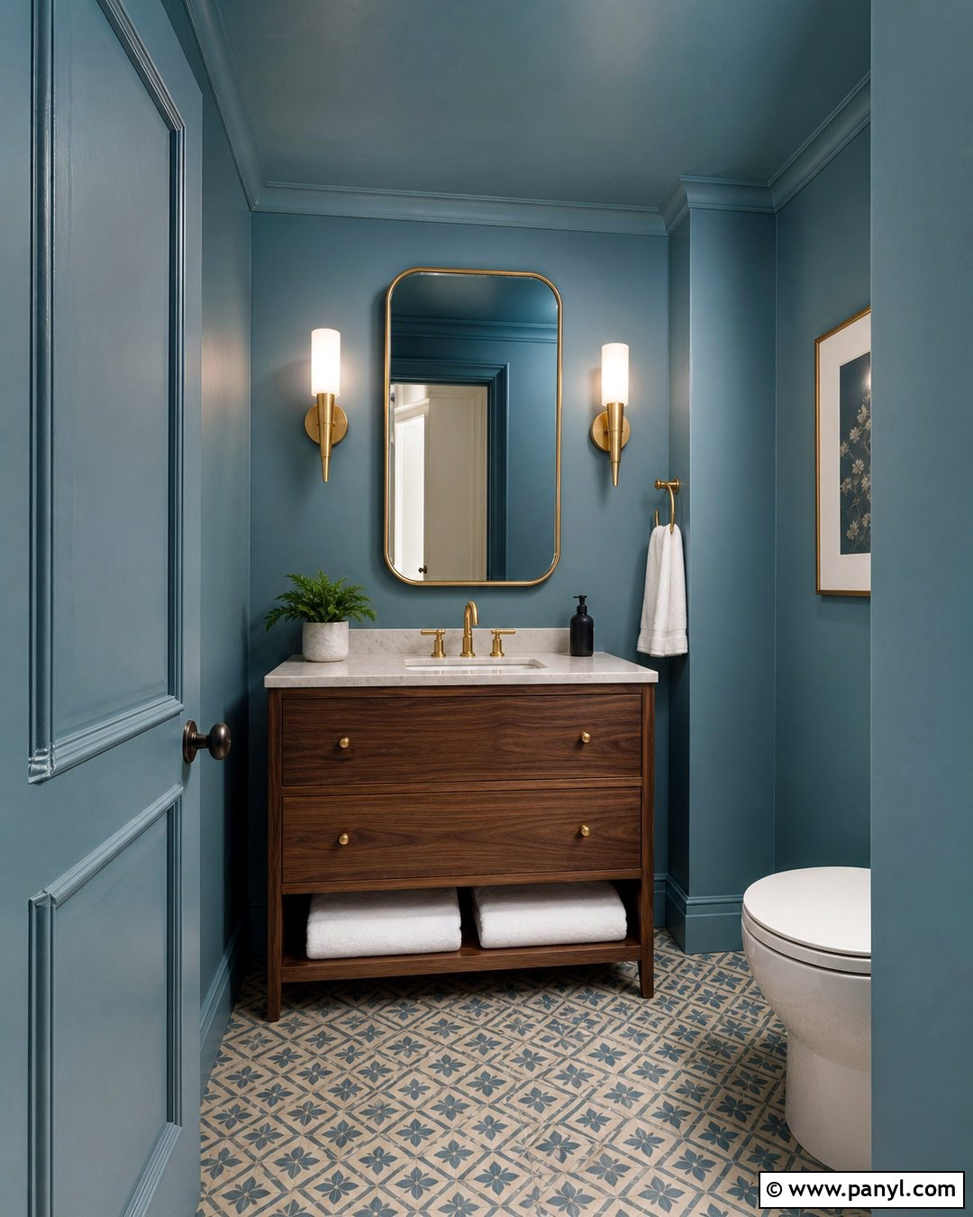Color Drenched Interior Wall Color - 25 House Interior Wall Color Ideas