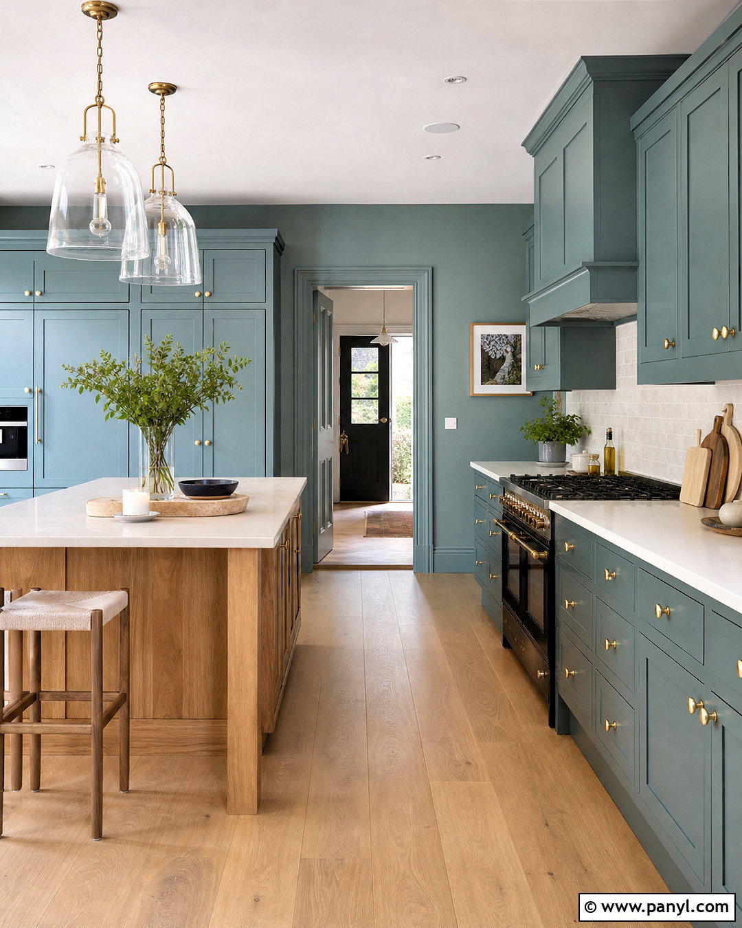 Color Drenched Kitchen Walls - 20 paint ideas for kitchen walls