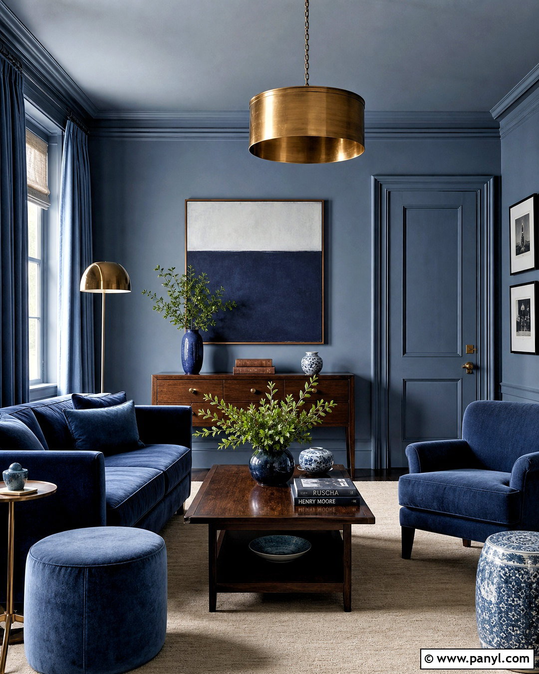 Color Drenched Room Decor - 20 room decor ideas