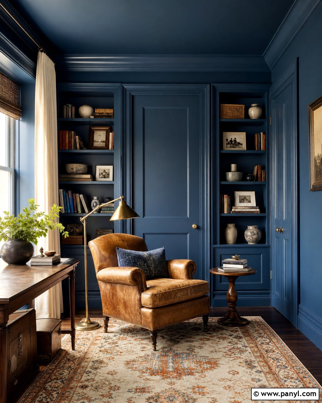 20 Satin Blue Wall Paint Ideas: Serene Rooms You’ll Love