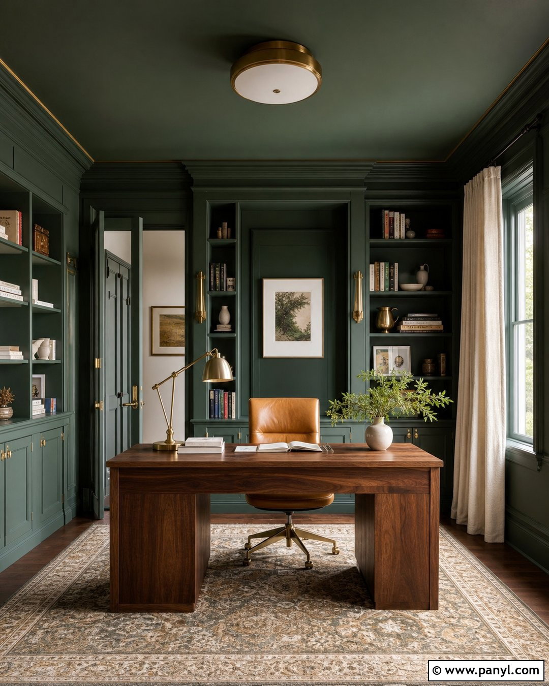 Color Drenched Wall Paint - 30 Paint On Wall Ideas
