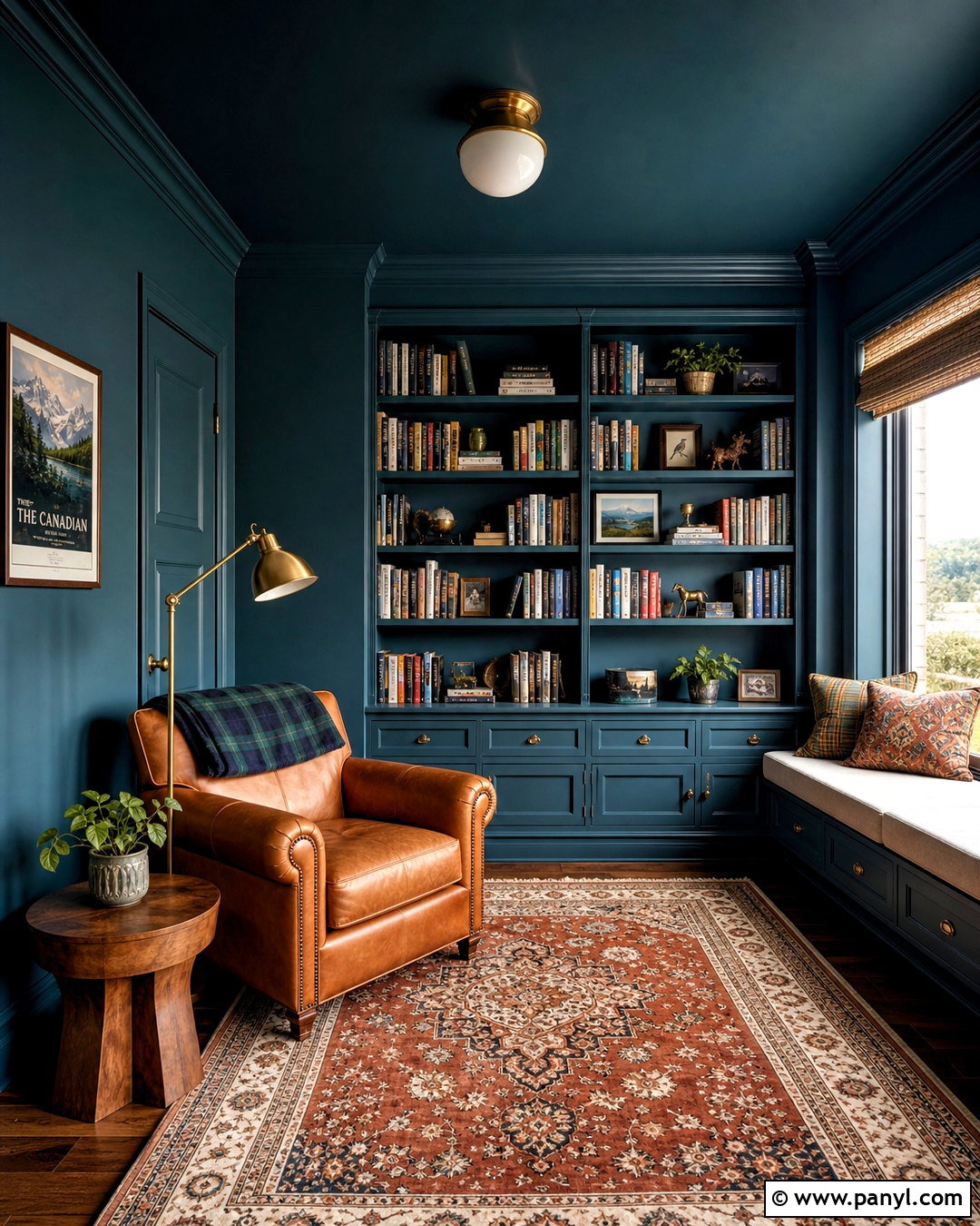 Color Drenched Wall Paint - 20 wall paint designs